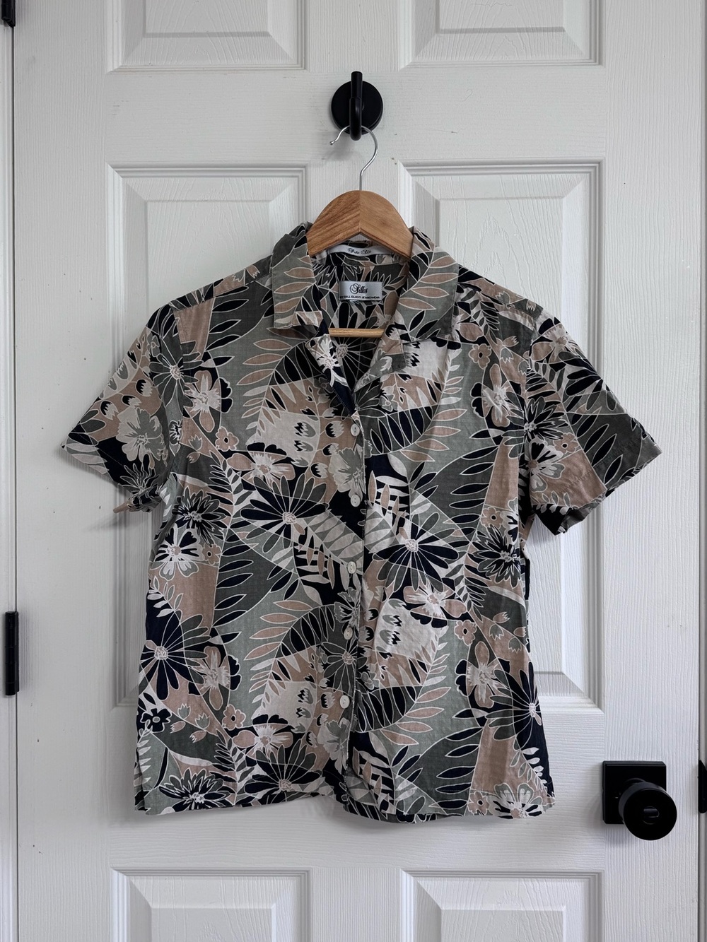 Silk Hawaiian Shirt, S